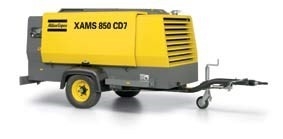 휴대용 압축기 XAMS850Cd 가산 작업 압력 8.6 바 5000*2000*2000mm