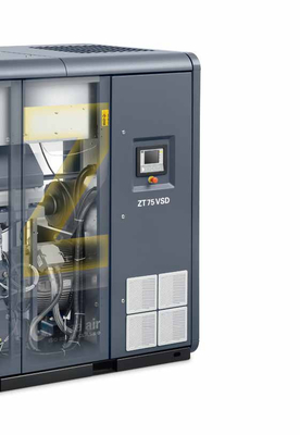 ZT18-55VSD 기름 없는 아틀라스 나사 공기 압축기 공기 냉각 50~60Hz 10.5m3/min
