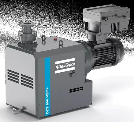 에너지 소비를 줄이기 위해 Atlas Copco DZS VSD+ 건조 손톱 진공 펌프로 업그레이드