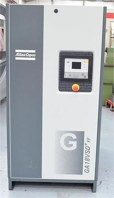 아틀라스 VSD 플러스 18 KW 모터 파워 내장 건조 알루미늄 합금