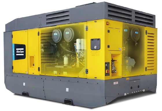 고압 애플리케이션을 위한 Atlas Copco 휴대용 압축기 X1300 지능형 제어