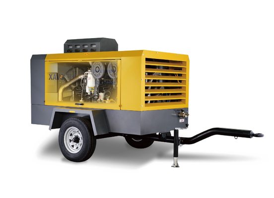 휴대용 압축기 XAVS206C 2000kg 용량 소음 수준 80±3 DB A 및 1x11/2 '' 배기 밸브 중량 설계