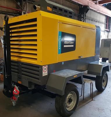 XAHS750 휴대용 압축기 12 Bar 21 m³/min Cummins 엔진