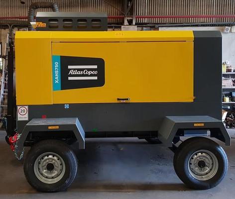 이동식 압축기 XAHS750 - 21 m³/min FAD, 6기통