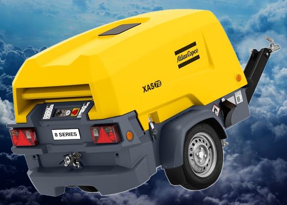 휴대용 압축기 XAS 78KD 고성능 및 강력한 공기 압축을위한 이상적인 휴대용 선택