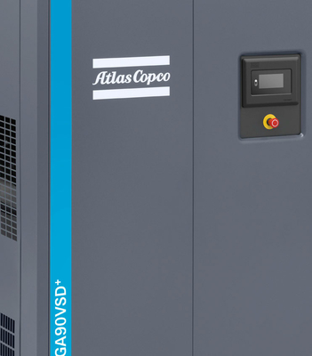110kW 아틀라스 나사 공기 압축기 VSD 플러스 GA110VSD+ 알루미늄 합금 재료