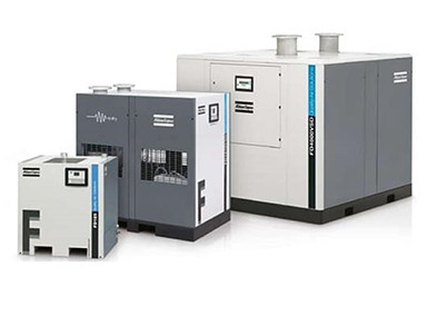 F400 냉각기 압축 공기 건조기 냉각기 4200W 아틀라스 400l/s 입수 용량
