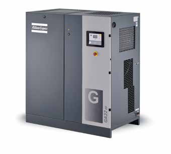 아틀라스 VSD 플러스 GA 45 VSD+ 45kw 860kg 무게 아틀라스 나사 공기 압축기