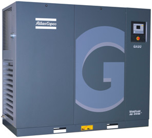 Ga220 오일 주입 회전 아틀라스 나사 공기 압축기 220kw ISO 8573-1
