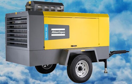 1200 Rpm 휴대용 압축기 XAHS500 산업 및 건설 환경에 적합한 고 용량 공기 압축기
