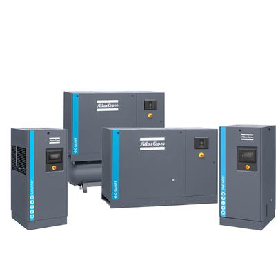 기름 주입 아틀라스 나사 공기 압축기 Vsd 플러스 Ga37-110 Vsd+ 37-110kw 전력